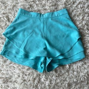 Ruffled skort